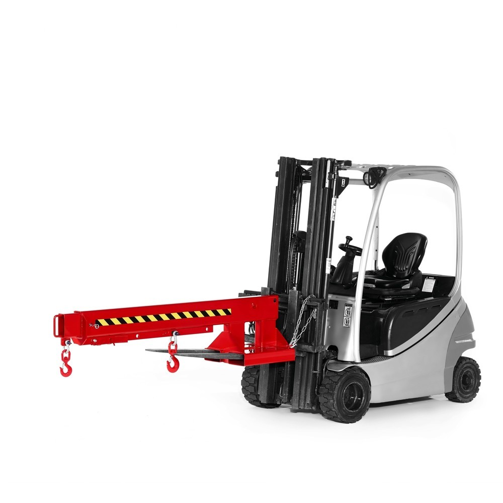 Produktabbildung Nr. 3: RR-Industrietechnik® Flèche de grue type RKA, capacité de charge 650 ‑ 3 000 kg, RAL 3000 rouge feu