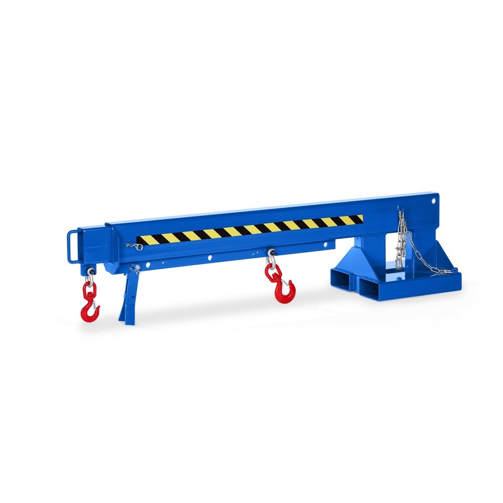 Produktabbildung Nr. 1: RR-Industrietechnik® Flèche de grue type RKA, capacité de charge 650 ‑ 3 000 kg, RAL 5010 bleu gentiane