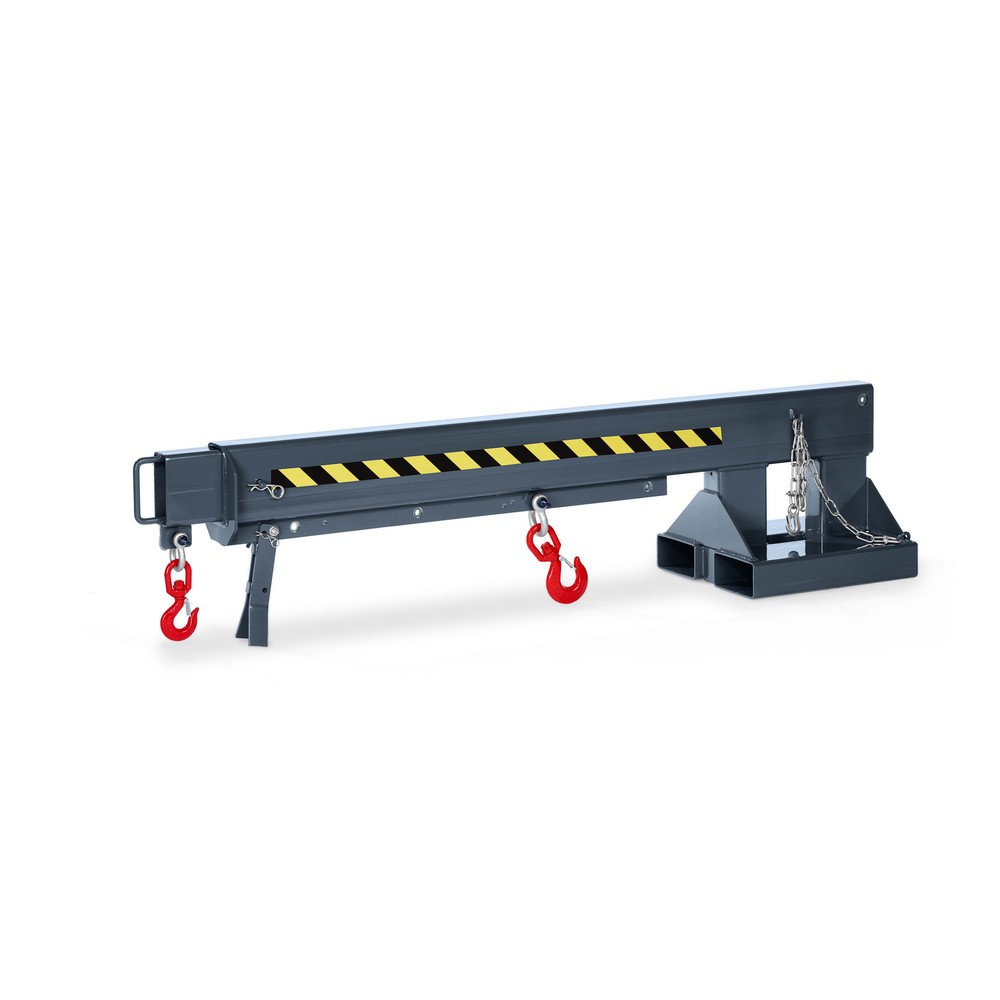 Produktabbildung Nr. 1: RR-Industrietechnik® Flèche de grue type RKA, capacité de charge 650 ‑ 3 000 kg, RAL 7016 gris anthracite