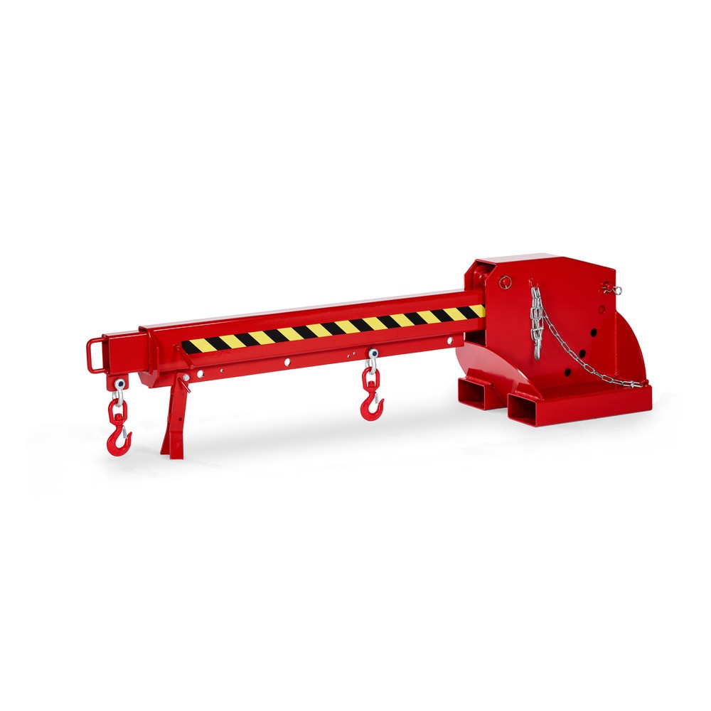 Illustration du produit: RR-Industrietechnik® Flèche de grue type RKT, capacité de charge 650 ‑ 3 000 kg, RAL 3000 rouge feu