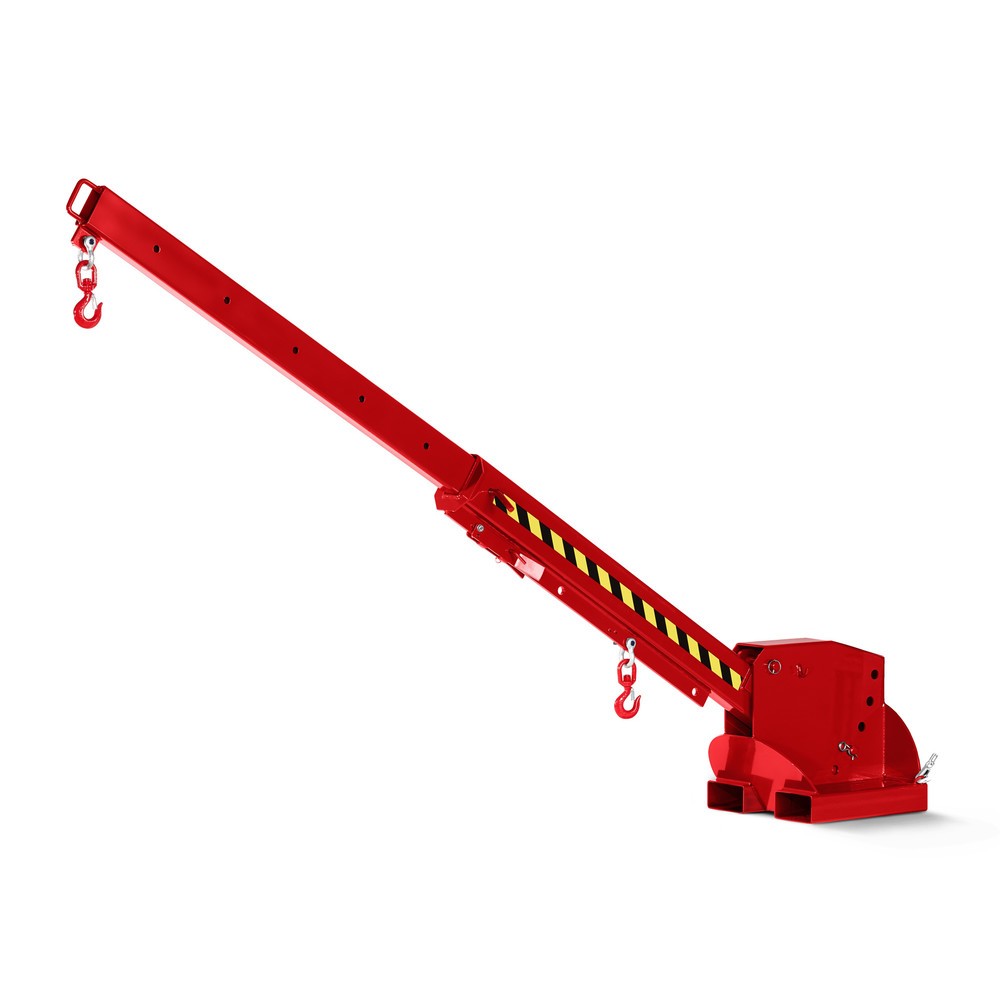 Produktabbildung Nr. 2: RR-Industrietechnik® Flèche de grue type RKT, capacité de charge 650 ‑ 3 000 kg, RAL 3000 rouge feu