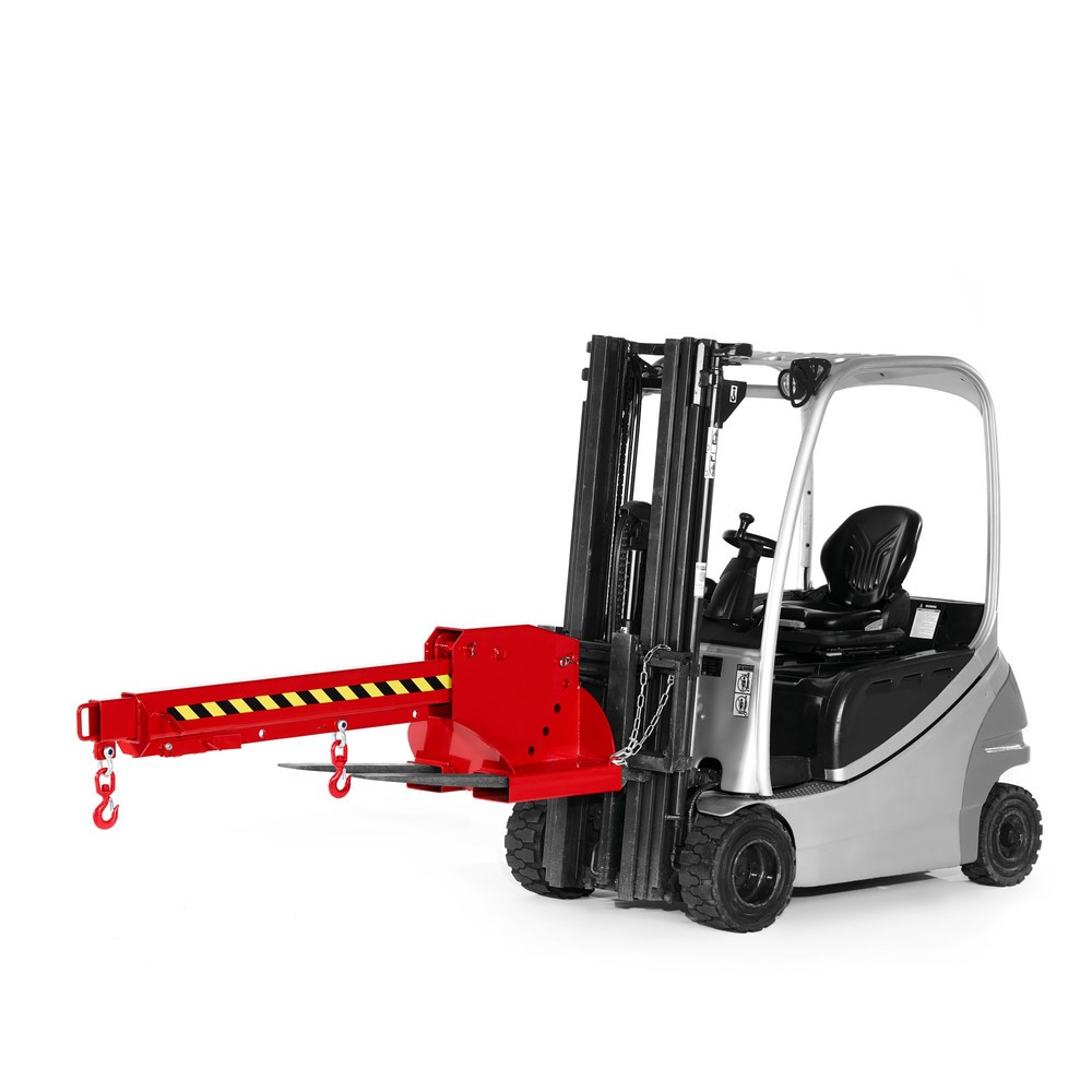 Produktabbildung Nr. 3: RR-Industrietechnik® Flèche de grue type RKT, capacité de charge 650 ‑ 3 000 kg, RAL 3000 rouge feu