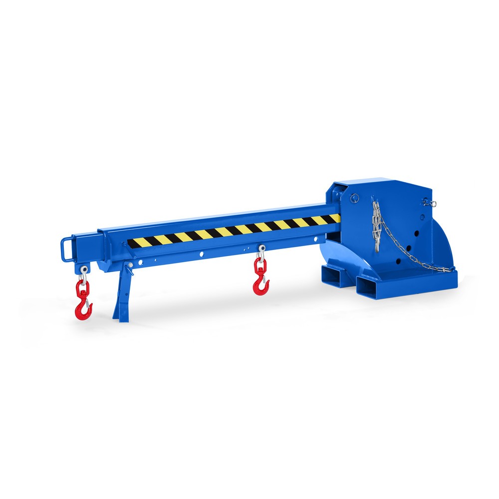 Produktabbildung Nr. 1: RR-Industrietechnik® Flèche de grue type RKT, capacité de charge 650 ‑ 3 000 kg, RAL 5010 bleu gentiane