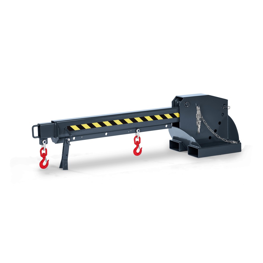 Produktabbildung Nr. 1: RR-Industrietechnik® Flèche de grue type RKT, capacité de charge 1 000 ‑ 5 000 kg, RAL 7016 gris anthracite