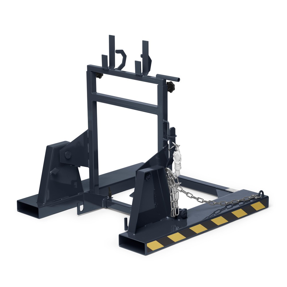 Produktabbildung: RR-Industrietechnik® Mülltonnenwender Typ RMW, BxTxH 1.000 x 1.000 x 1.080 mm, RAL 7016 anthrazitgrau