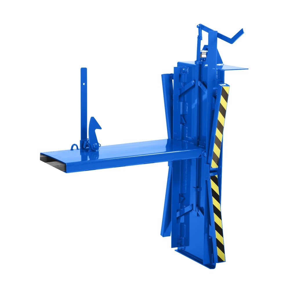 Produktabbildung Nr. 1: RR-Industrietechnik® Retourneur de caisses grillagées type RGW, capacité de charge 450 kg, RAL 5010 bleu gentiane