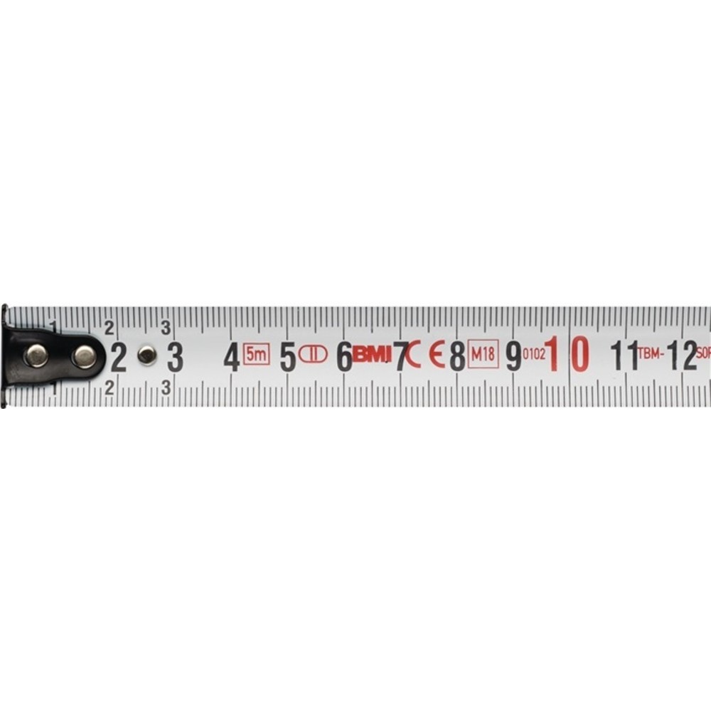 Produktabbildung Nr. 2: Mètre-ruban de poche chrome longueur 3 m largeur 16 mm mm/cm EG II plastique aut