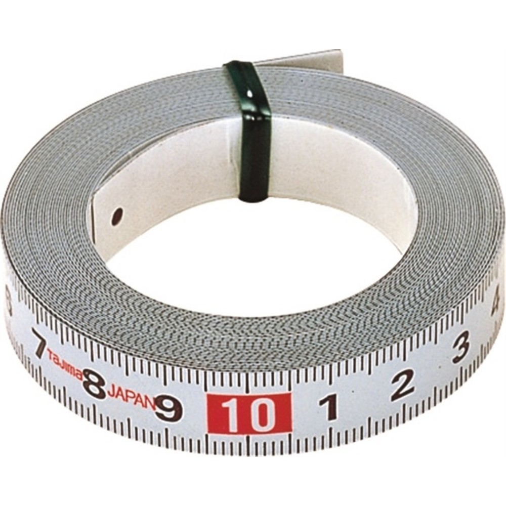 Illustration du produit: Mètre-ruban longueur 1 m largeur de bande 13 mm mm/cm autocollant TAJIMA