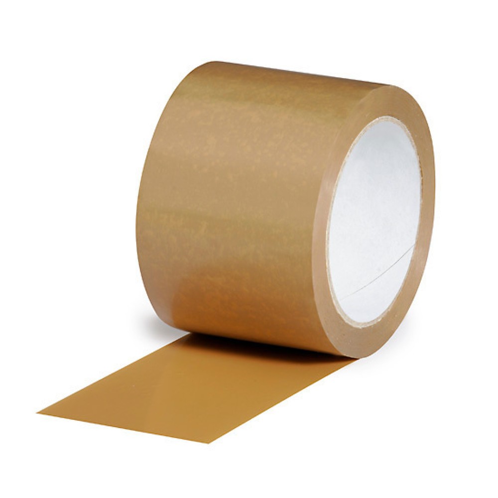Illustration du produit: Ruban adhésif monta, PVC, 54 µ, lxL 75 mm x 66 m, marron, 24 pcs/UV