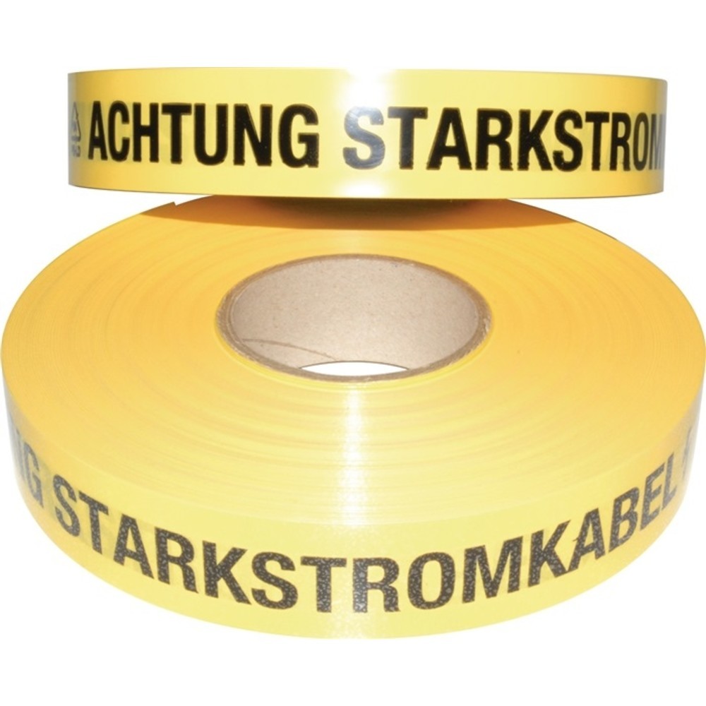 Produktabbildung Nr. 2: Ruban avertisseur de tracés impr. attent. câble haute tension largeur 40 mm long