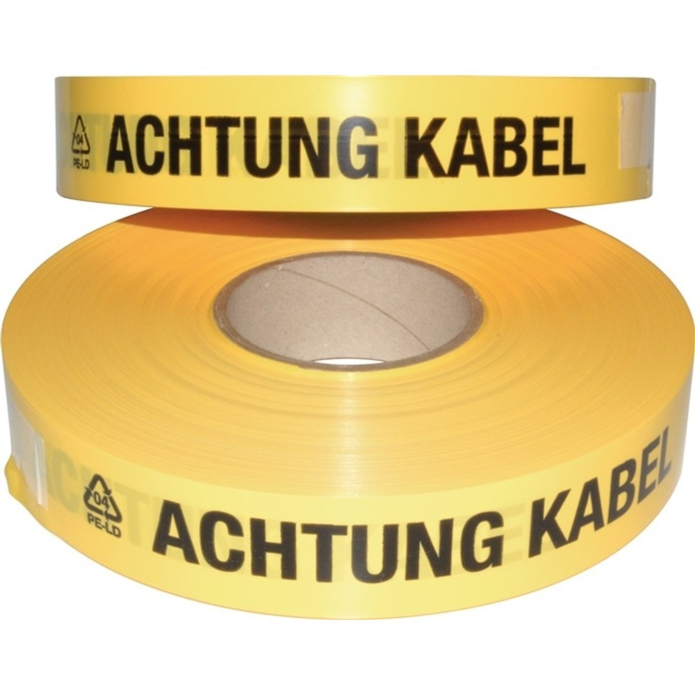 Produktabbildung Nr. 2: Ruban avertisseur de tracés impr. attent. câble largeur 40 mm longueur 250 m jau