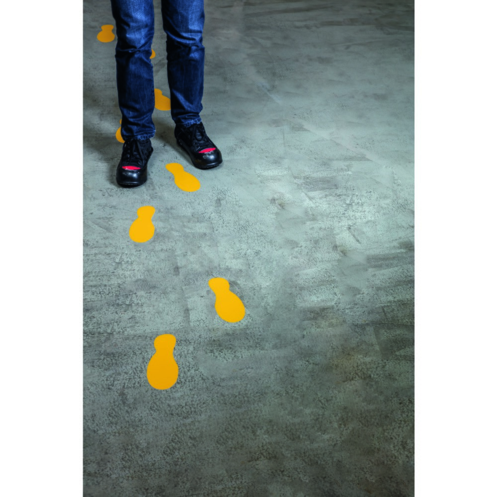 Produktabbildung Nr. 2: Ruban de marquage au sol DURABLE pied, Lxl 240 x 90 mm, épaisseur 0,7 mm, 30 pcs/UV
