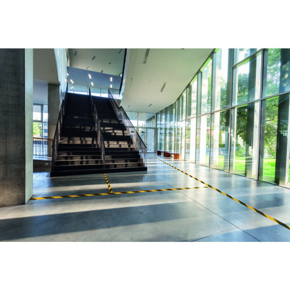 Produktabbildung Nr. 3: Ruban de marquage au sol DURALINE® STRONG 50/05 de DURABLE, jaune/noir, amovible