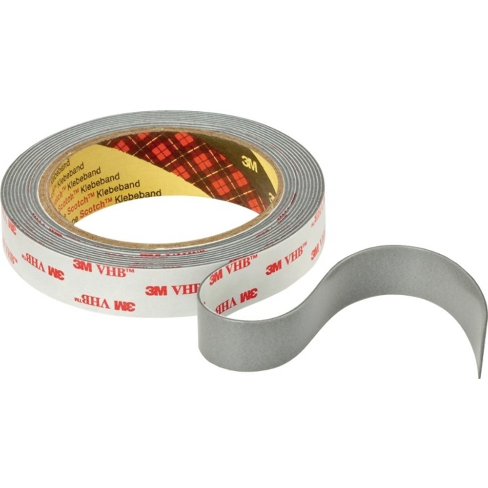 Produktabbildung Nr. 2: Ruban de montage 3M Ruban VHB 4941P gris L b.19mm Rl.3M