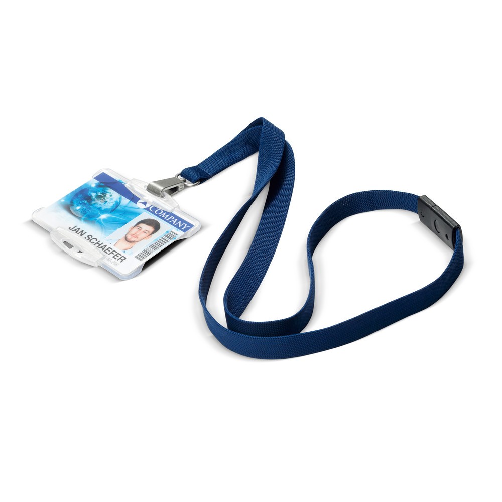 Produktabbildung Nr. 2: Ruban textile DURABLE Soft pour porte-badge, noir