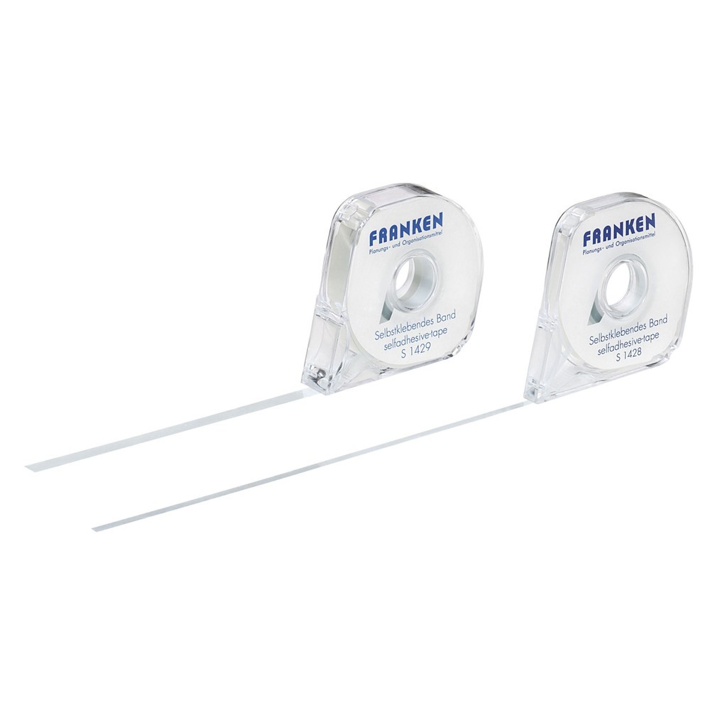 Illustration du produit: Ruban transparent pour le planning du personnel et des congés FRANKEN, largeur 4 mm