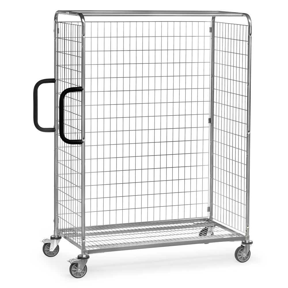 Produktabbildung: Rückwandgitter für fetra® Kommissionierwagen, HxB 1.225 x 650 mm