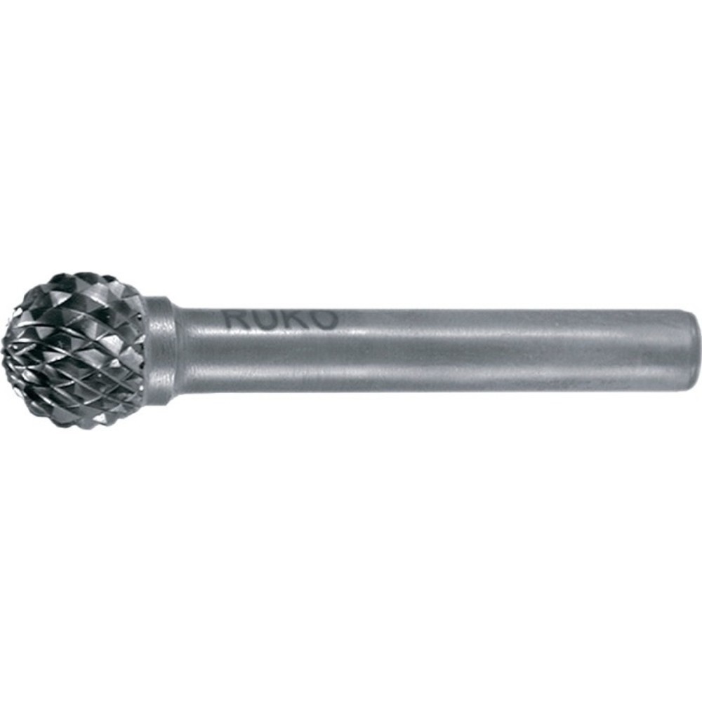 Illustration du produit: RUKO Frässtift KUD, Hartmetall Blank, Ø 3 mm Kopflänge 2,7 mm Schaft-Ø 3 mm, Verzahnung KVZ 4