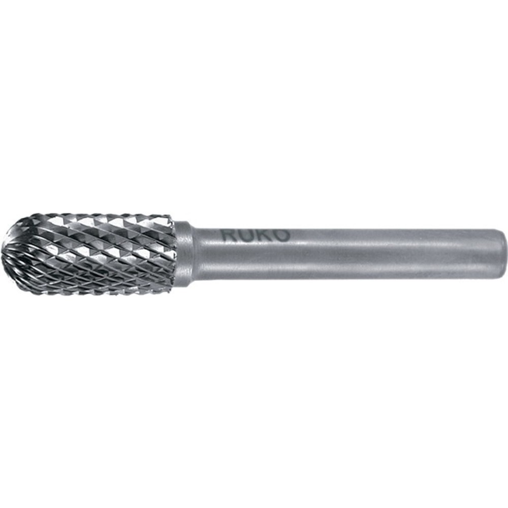 Illustration du produit: RUKO Frässtift WRC, Hartmetall Blank, Ø 12 mm Kopflänge 25 mm Schaft-Ø 6 mm, Verzahnung KVZ 4