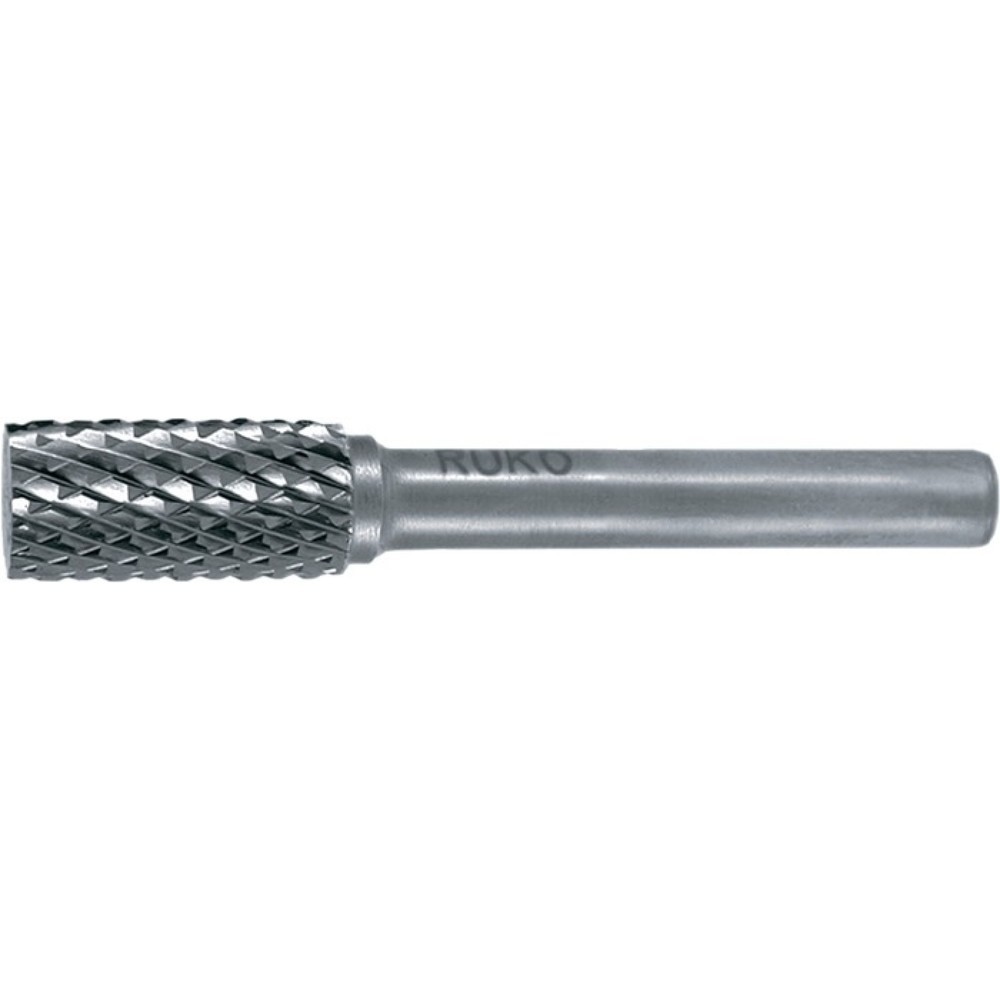 Illustration du produit: RUKO Frässtift ZYA, Hartmetall Blank, Ø 6 mm Kopflänge 18 mm Schaft-Ø 6 mm, Verzahnung KVZ 4