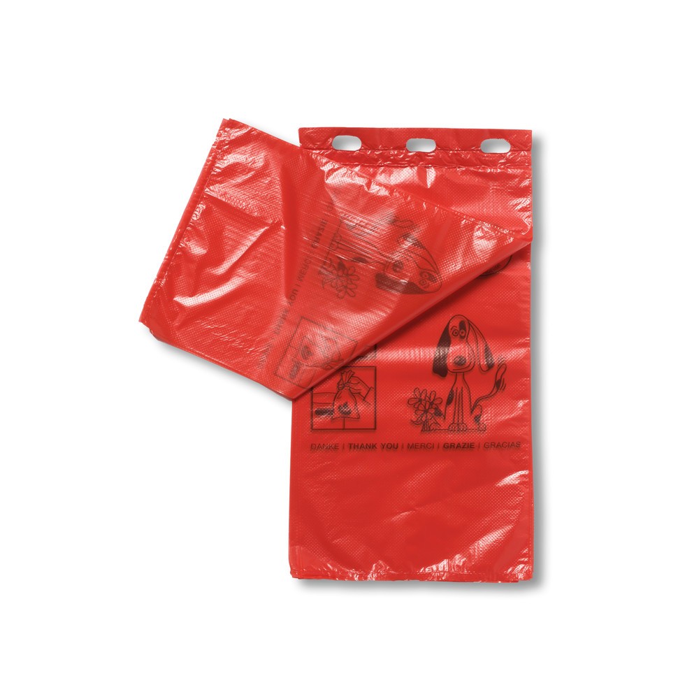 Produktabbildung Nr. 2: Sachets à excréments pour chien, 1.000 pièces/UV, rouge