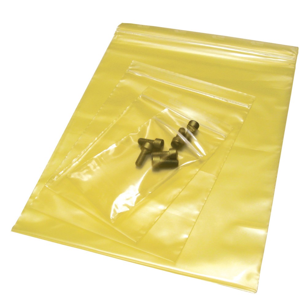 Illustration du produit: Sachet VCI à fermeture par pression VALENO®, lxL 70 x 100 mm 1 000 pces/UV