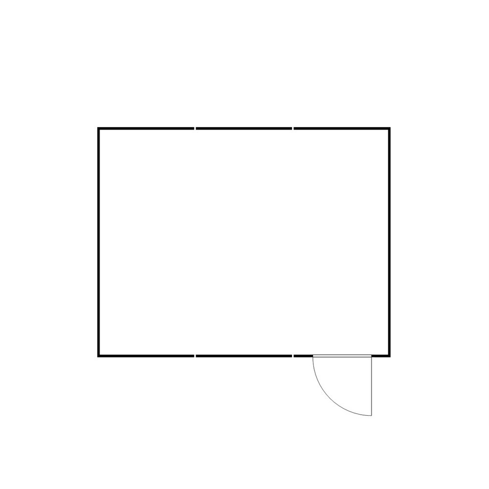 Produktabbildung Nr. 2: SAFE Tank Gefahrstoffcontainer Kombination 5000 ECO, energieeffizient durch bedarfsgerechte Lüftersteuerung, Masse aussen 5380x6520x2300 mm, Einzelflügeltür, mittig im Modul, Lagerfläche 31 m²