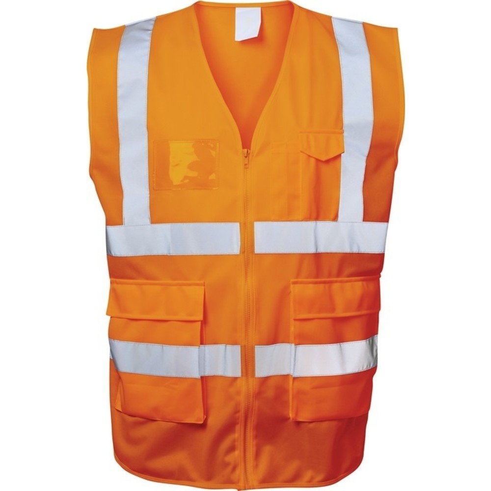 Illustration du produit: SAFESTYLE Warnweste EWALD Gr.XXXL orange EN ISO