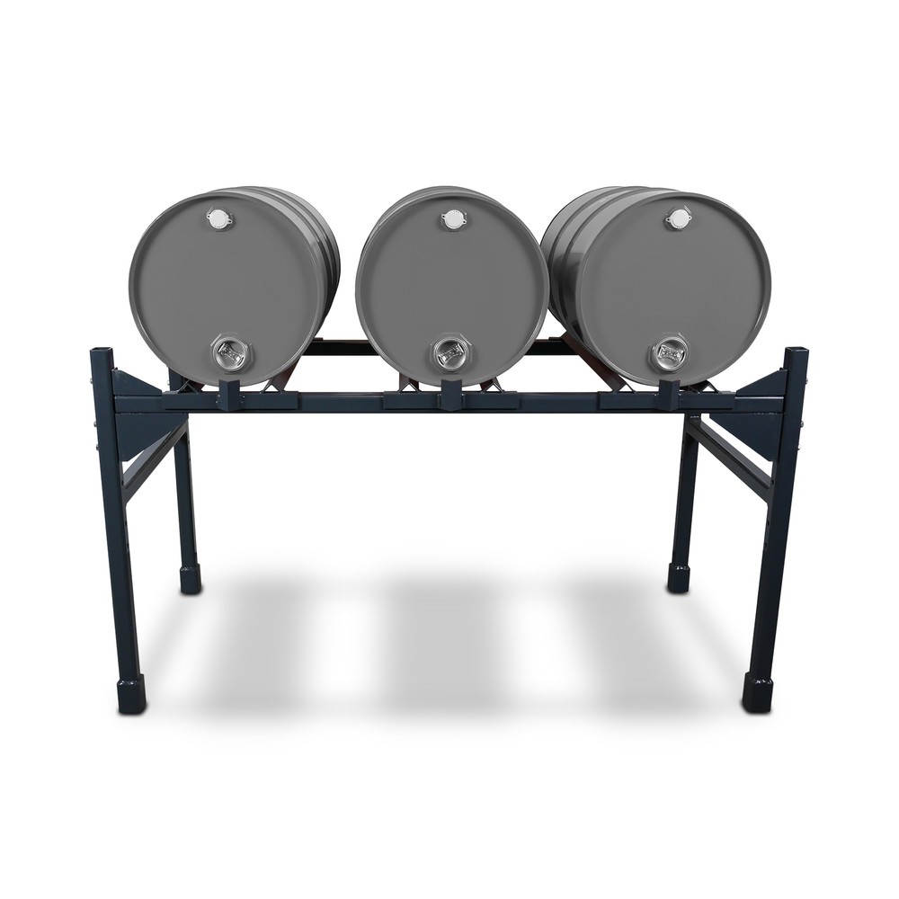 Produktabbildung Nr. 3: SAMOA-HALLBAUER Fassregal für 3 Fässer à 60 l oder 2 Fässer à 200 l