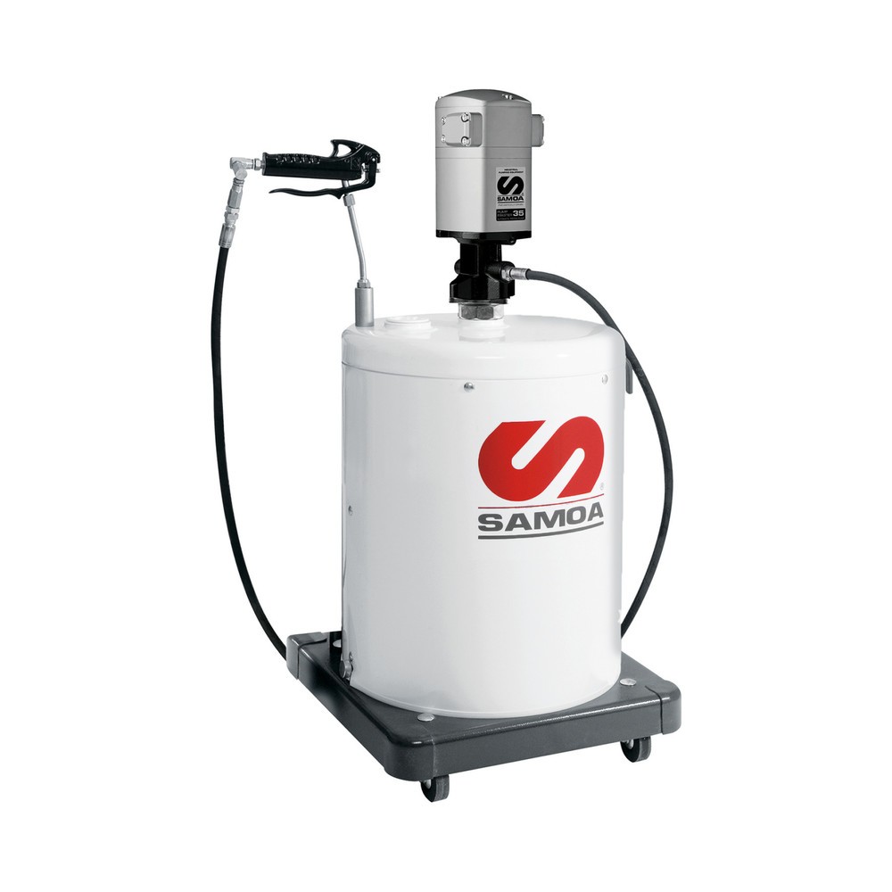 Produktabbildung: SAMOA-HALLBAUER Mobiles Pumpenset PM35 60:1 für 20 kg-Gebinde