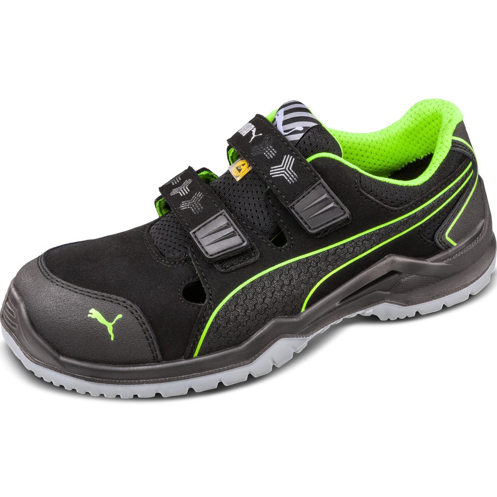 Illustration du produit: Sandales de sécurité PUMA® Neodyme Green S1P ESD, taille 41