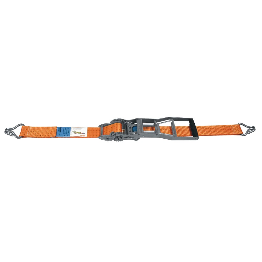 Produktabbildung Nr. 1: Dolezych Domulti 5000 Sangle d'arrimage avec cliquet à levier long et crochet profilé, longueur 8 m
