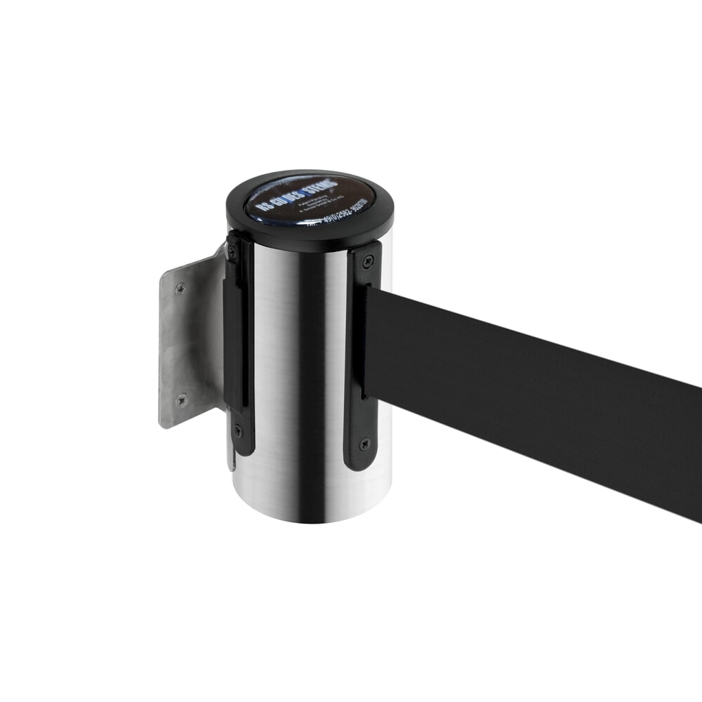 Illustration du produit: Sangle murale RS-GUIDESYSTEMS®, acier inoxydable, longueur d’extension 2,3 m, noir