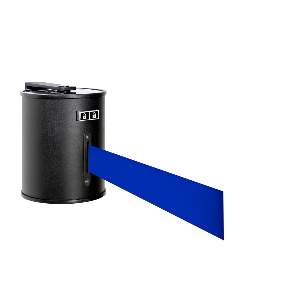 Produktabbildung Nr. 1: Sangle murale RS-GUIDESYSTEMS® avec boîtier métallique, longueur d'extension 20 m, bleu