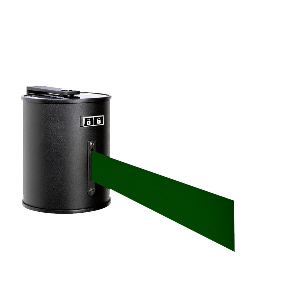 Produktabbildung Nr. 1: Sangle murale RS-GUIDESYSTEMS® avec boîtier métallique, longueur d'extension 20 m, Vert foncé