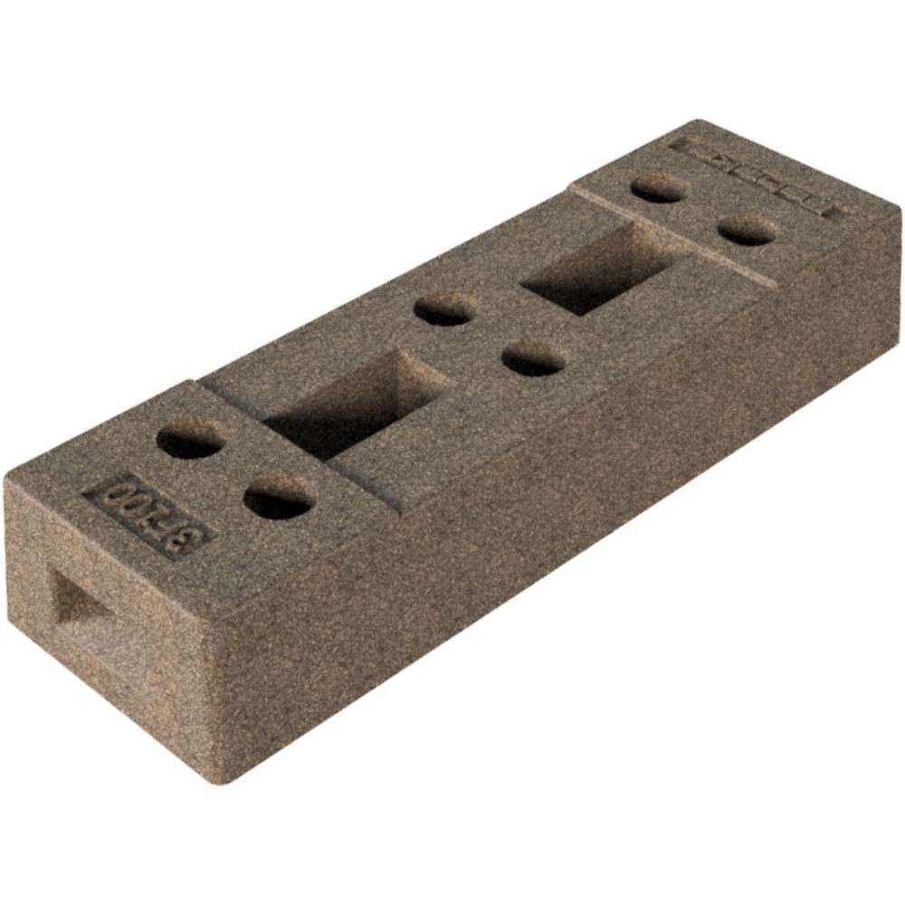 Produktabbildung Nr. 2: Schake Pied de clôture de chantier, béton, 6 trous, 36 kg