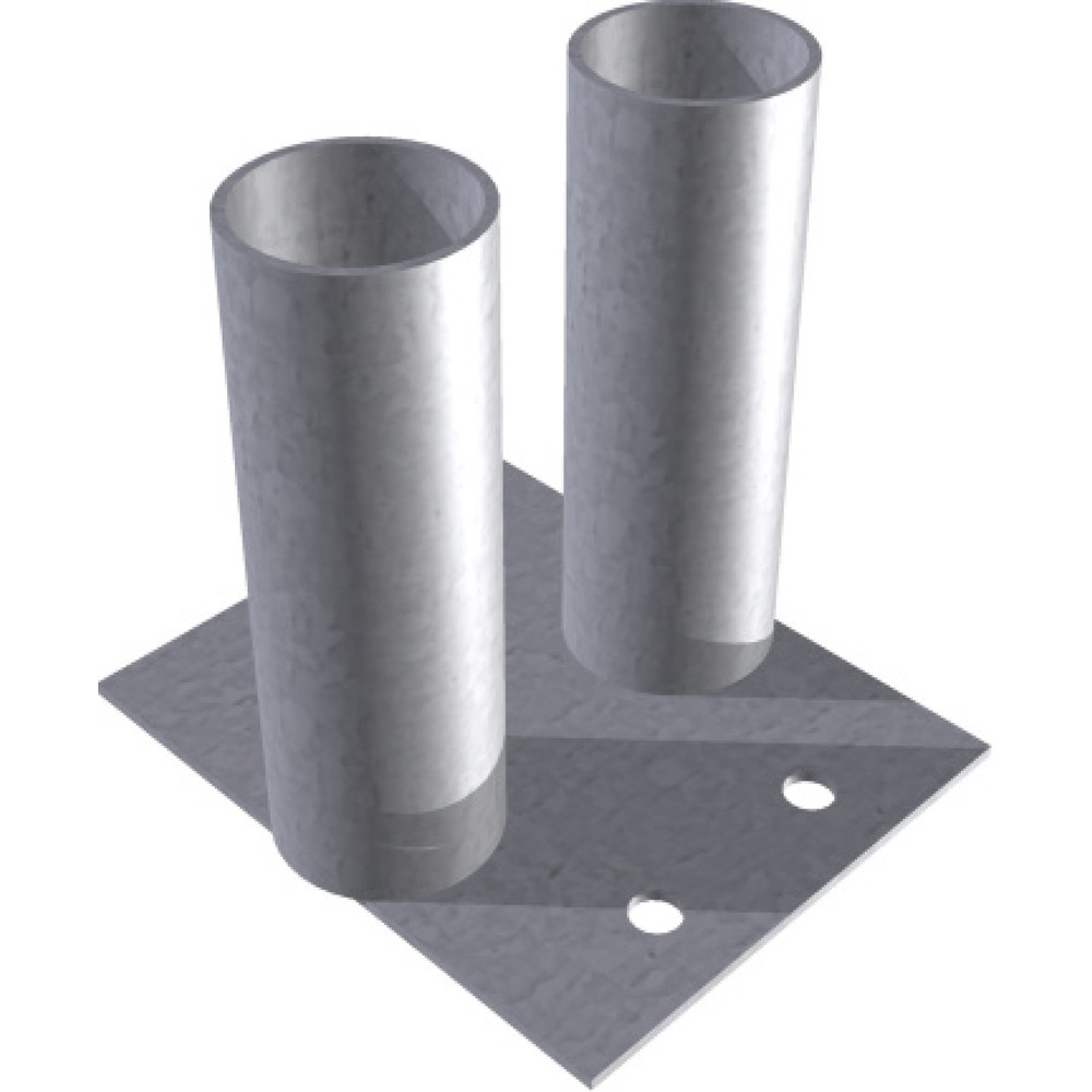 Produktabbildung Nr. 2: Schake Plaque de fond pour clôture de chantier, fixe