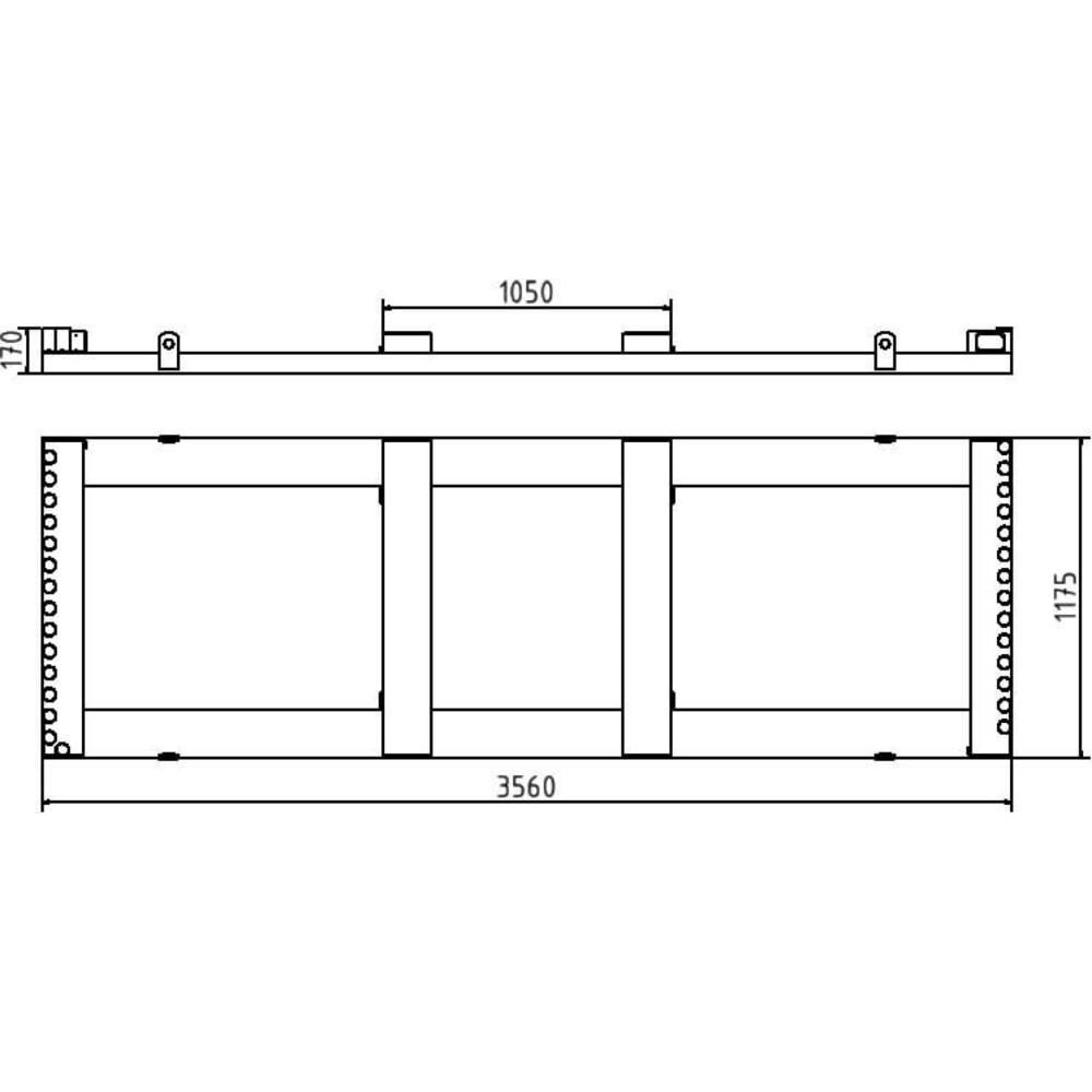 Produktabbildung Nr. 2: Schake Traverse de clôture de chantier