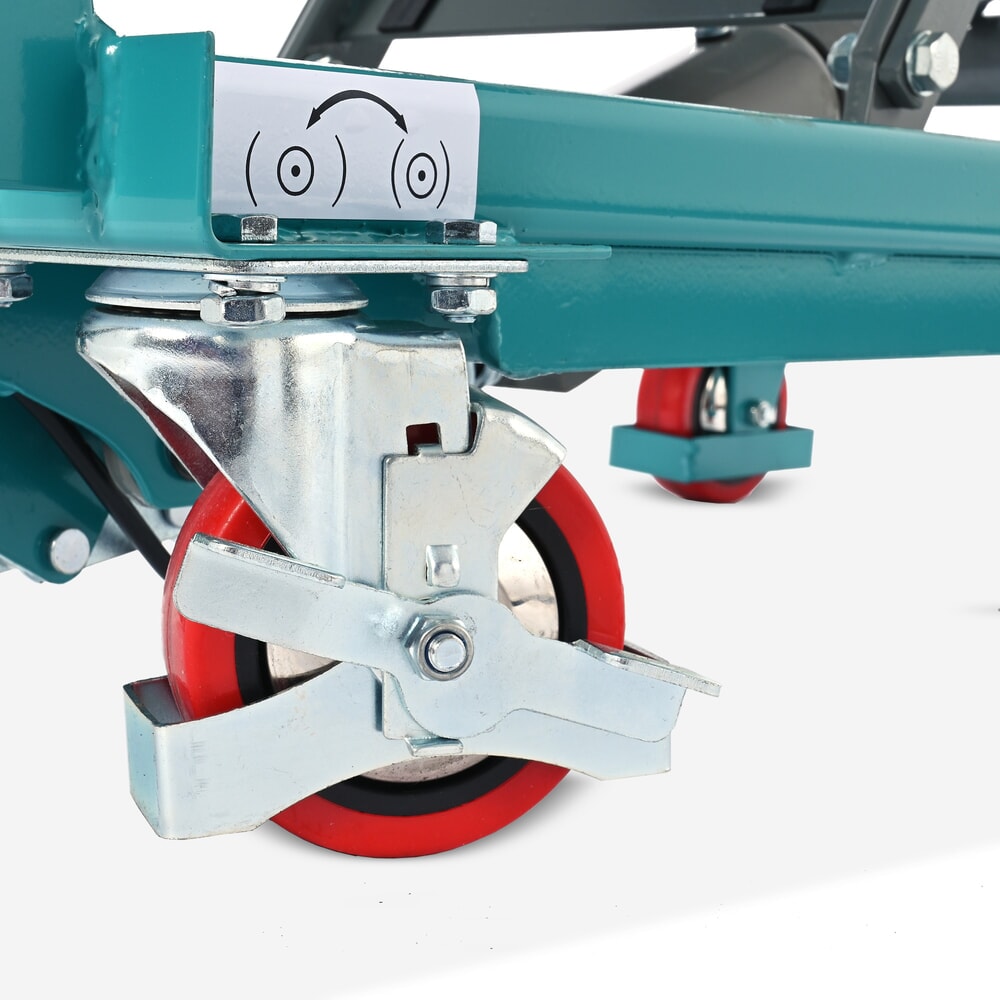 Produktabbildung Nr. 8: Scheren-Hubtischwagen Ameise® LTT 0.3 mit Einfach-Schere, klappbarer Bügel, Tragkraft 300 kg, Plattform à 850 x 500 mm