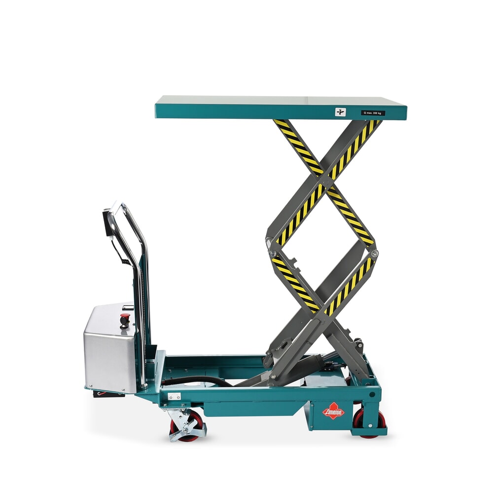 Produktabbildung Nr. 6: Scheren-Hubtischwagen Ameise® LTT 0.35 mit Doppel-Schere, elektrisch, Tragkraft 350 kg, Plattform à 910 x 500 mm