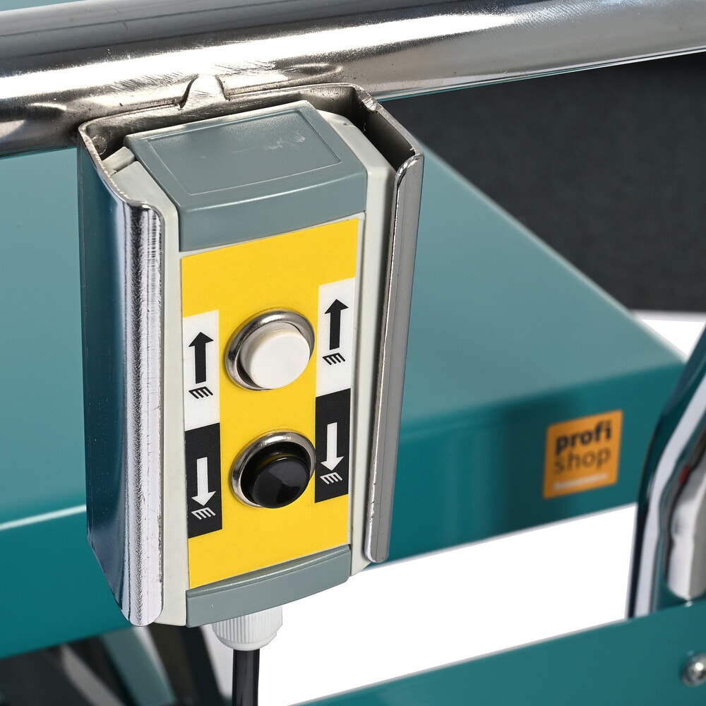 Produktabbildung Nr. 9: Scheren-Hubtischwagen Ameise® LTT 0.35 mit Doppel-Schere, elektrisch, Tragkraft 350 kg, Plattform à 910 x 500 mm