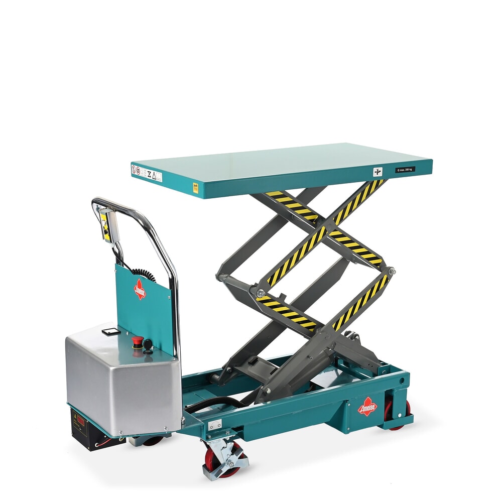 Produktabbildung Nr. 11: Scheren-Hubtischwagen Ameise® LTT 0.35 mit Doppel-Schere, elektrisch, Tragkraft 350 kg, Plattform à 910 x 500 mm