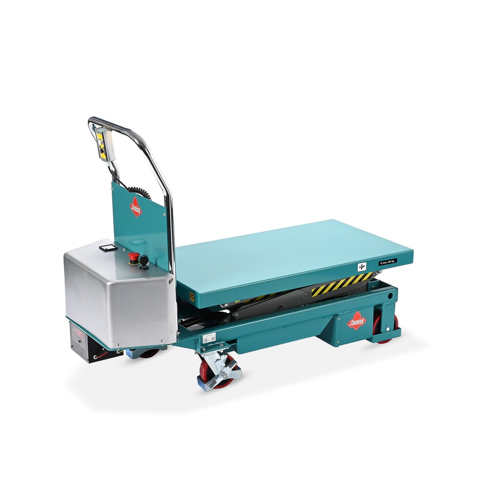Produktabbildung Nr. 13: Scheren-Hubtischwagen Ameise® LTT 0.35 mit Doppel-Schere, elektrisch, Tragkraft 350 kg, Plattform à 910 x 500 mm