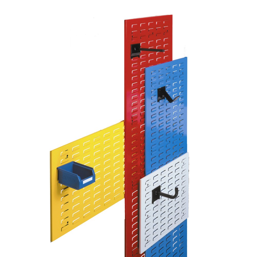 Produktabbildung: Kappes RasterPlan Schlitzplatte, Hochformat, HxB 1.000 x 450 mm, lichtgrau
