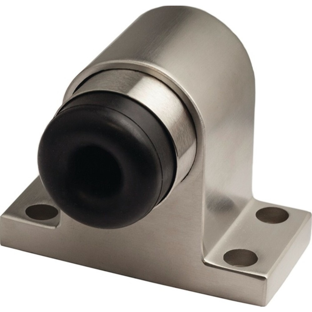 Illustration du produit: SCHNEGEL Türstopper 005/589/5, Edelstahl matt, Höhe 75 mm, Dübelmontage