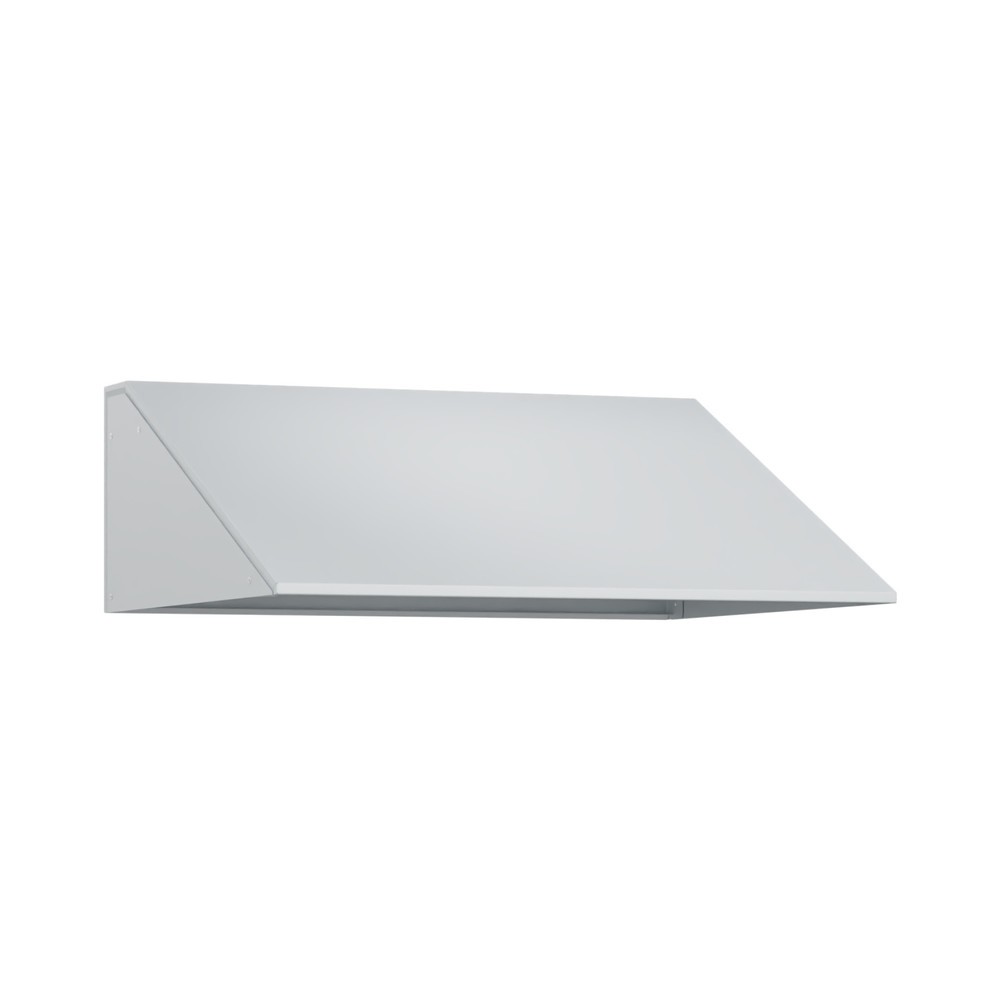 Produktabbildung: Schrägdachaufsatz für C+P Kleiderspind, lichtgrau, Breite 600 mm