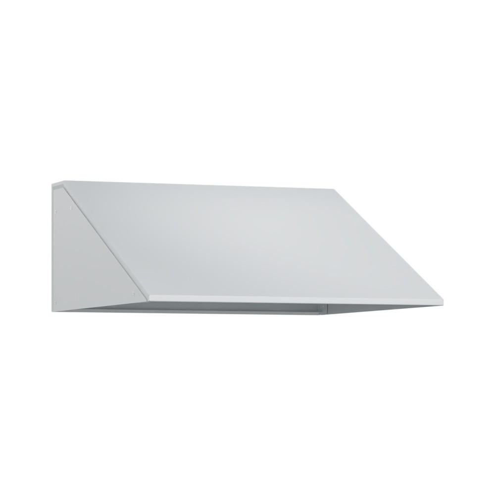 Produktabbildung: Schrägdachaufsatz für C+P Kleiderspind, lichtgrau, Breite 500 mm