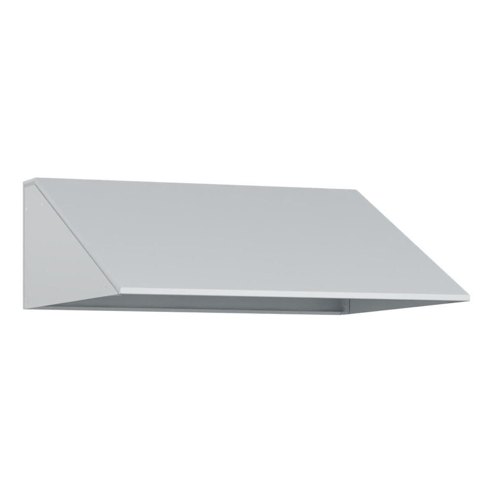Produktabbildung: Schrägdachaufsatz für C+P Kleiderspind, lichtgrau, Breite 600 mm