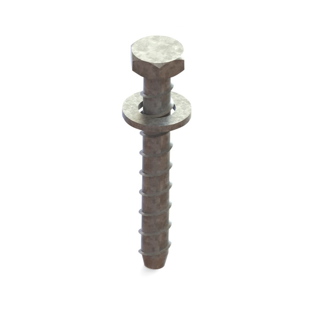 Produktabbildung: Schraubanker für META Weitspannregal mit Spanplatten/Stahlpaneelen