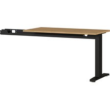 Schreibtisch Anbauplatte AGENDA 90°